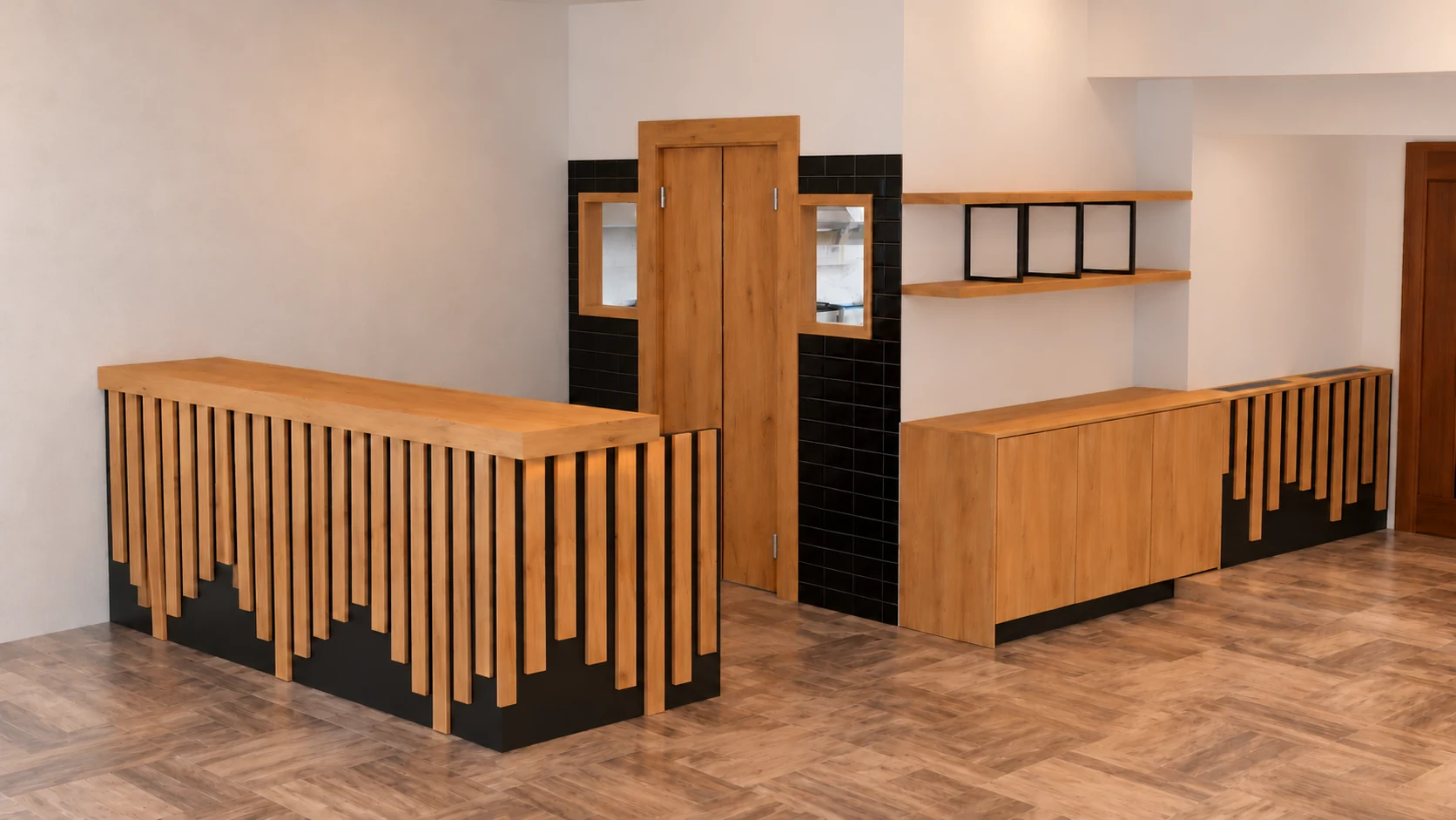 SUSHI XO — nameštaj i detalji enterijera restorana