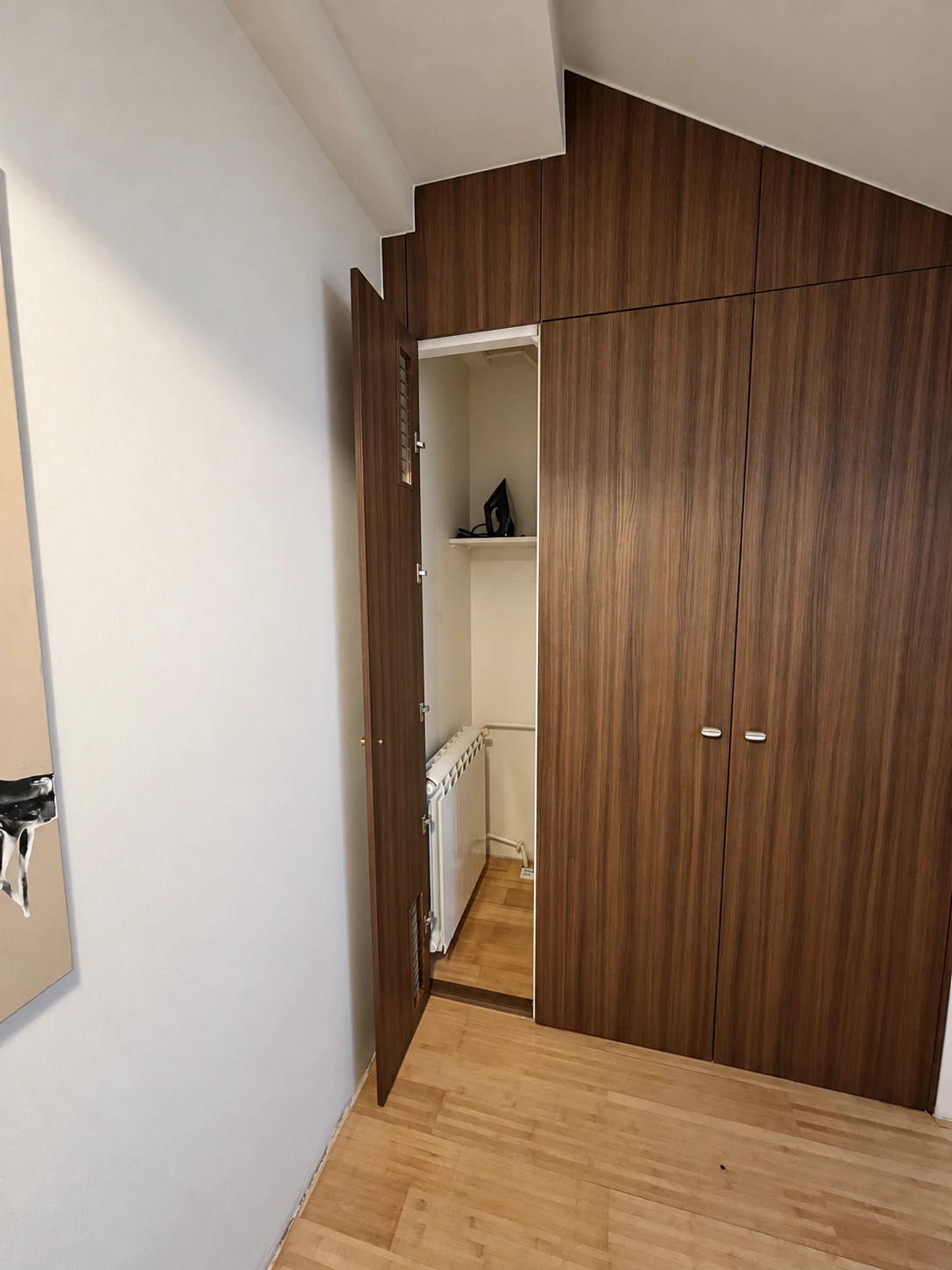 Completed furniture · Radiator access